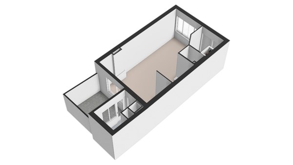 Plattegrond - Harmenkokslaan 10, 2611 TR Delft - Begane grond-3D.jpeg